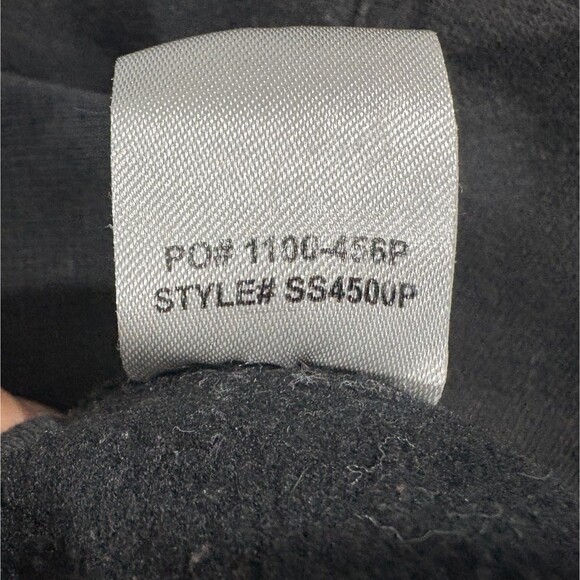 Anti Social Social Club Black Faded Parrot Print Pullover Hoodie Sweatshirt Sz S - Picture 11 of 11